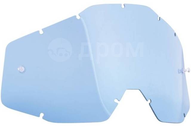   FMF (100%) Powerbomb-Powercore Anti-Fog Blue F-51001-002-02 