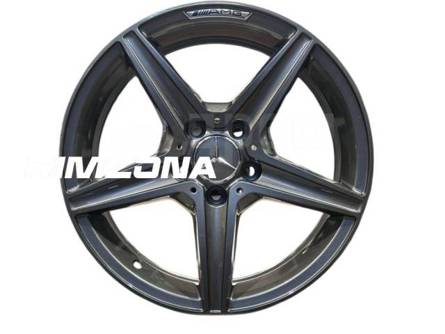 Литые диски В стиле Mercedes AMG 5 Spoke R17 7.5J 5x112 ET35 dia 66.6