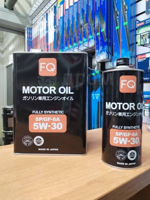 Моторное масло FQ 5W-30 SP/GF-6A Fully Synthetic 4л, FQ Fujito Quality ...