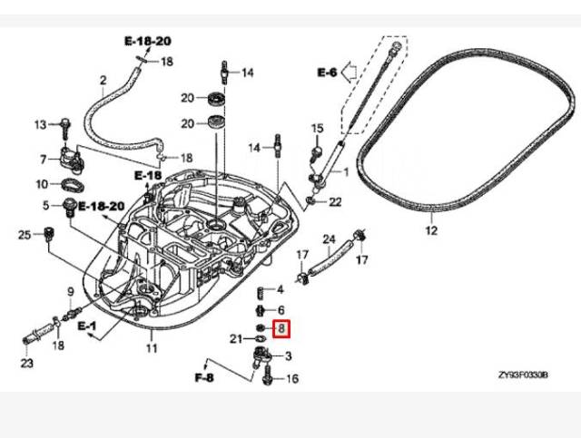    Honda BF8-225 