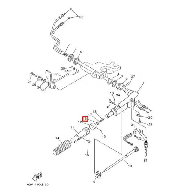    Yamaha 9,9-15 25-30 (YUELANG) 