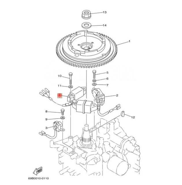   Yamaha F9.9-15 66M-85533-00 (F15-01.06.02.00) (PREMARINE2) 