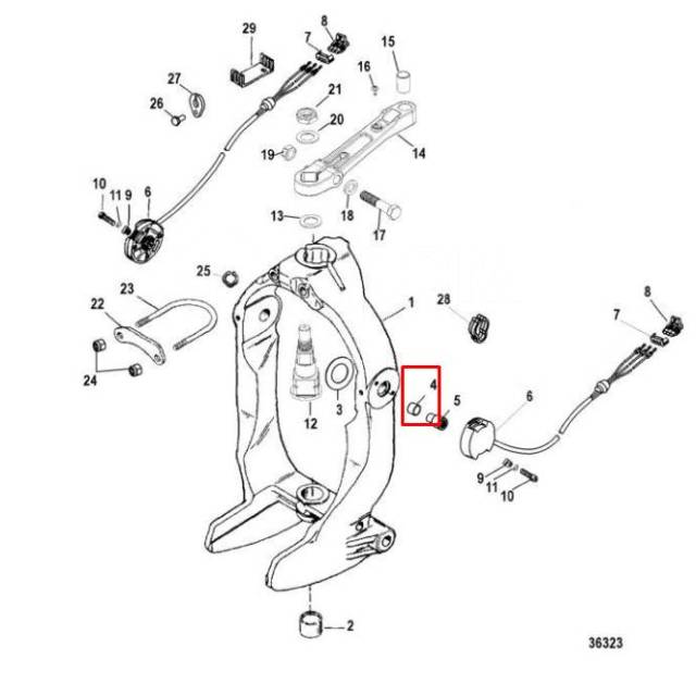    Mercruiser Alpha Gen 2/Bravo 1/2/3 (92300; 923001; 847637) (JSP) 