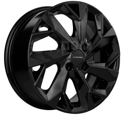Литой диск Khomen Wheels KHW1402 (Corolla/X-RAY/Logan) 5.5x14 4x100 ET43.0 D60.1 Black