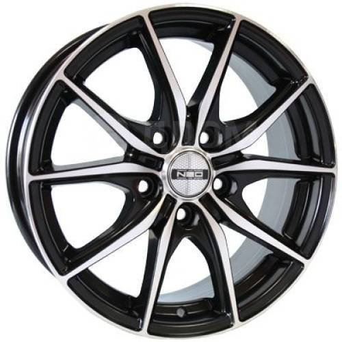 Диски Tech Line NEO 676 6,5x16 5x114,3 ET:45 67.1 BD (черный с проточкой)