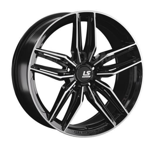 Диски LS FlowForming RC54 8,0x18 5x112 ET:40 66.6 BKF (черный)