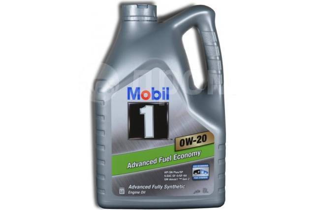 Масло моторное Mobil 1 5.00л. 0W20 SP/CF-6, синтетическое, 5,00 л. CF ...