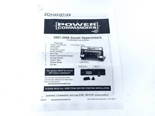   Power Commander Ducati Hypermotard 1100 S 2008-2010 [H0001682966] 