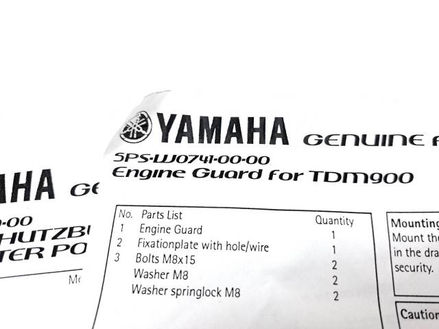     Yamaha TDM 900 (TDM900) [H0001642407] 