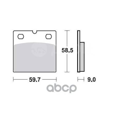  . ./. 60.0 X 59.0 X 9.0 Mm Moto;Aprilia / Benelli / Bmw / Moto Guzzi TRW . MCB533 