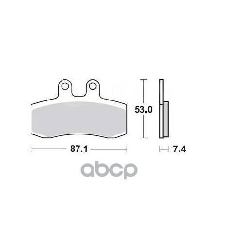  . . 87.0 X 53.0 X 7.5 Mm Moto;Aprilia / Mz TRW . MCB652 