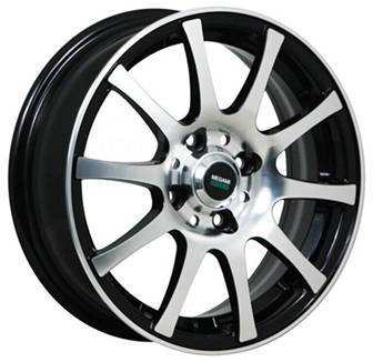   Megami MGM-2 6x15 4x114.3 ET40.0 D67.1 BKF