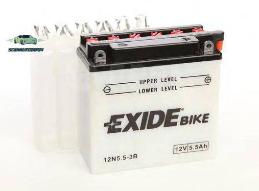    6Ah 60A 135 61 131 moto EXIDE 12N553B 