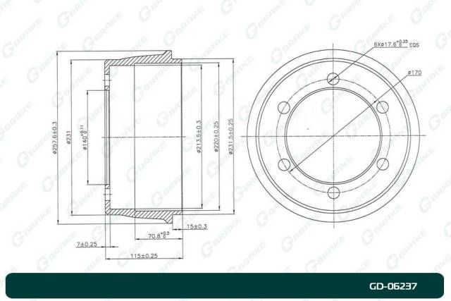   G-brake GD-06237 