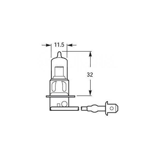     Hella Marine H3 BYC1255 12 55 