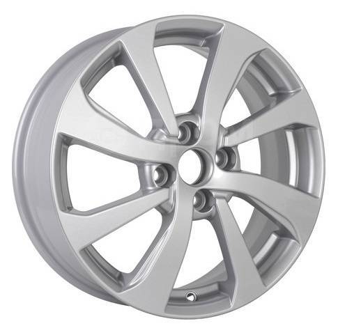   KDW Kd1640 6x16 4x100 et37 60,1 silver painted