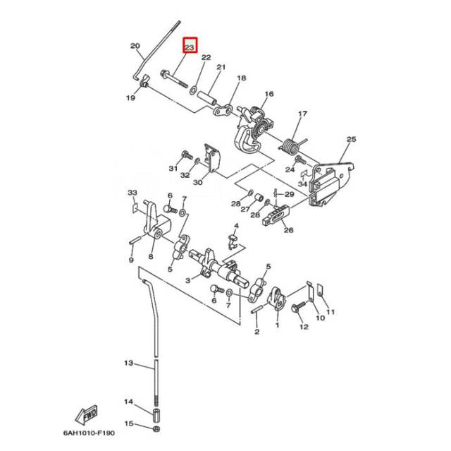  Yamaha M6x55 (97595-06555;97395-06055) (YUELANG) 