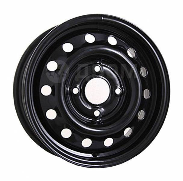   Trebl 53A38R 14x5.5 4x100 ET38 d.54.1 Black