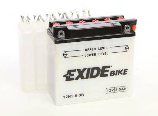  !  6Ah 60A 135/61/131 moto/ EXIDE 12N553B 