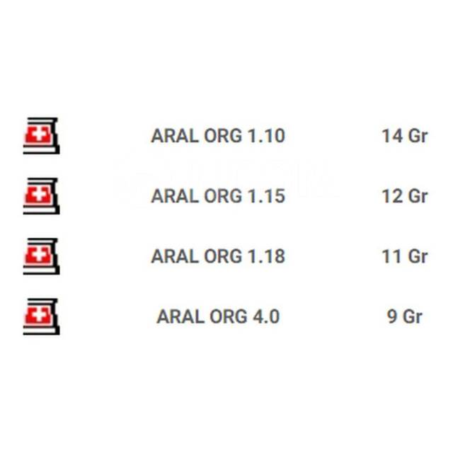      Gold MV Spools ARAL-ORG-4-GOLD ARAL Original 4 