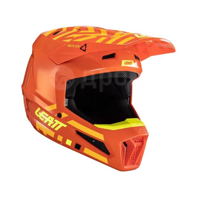  Leatt Moto 2.5 Helmet (Citrus, XL, 2024 (1024060504)) 