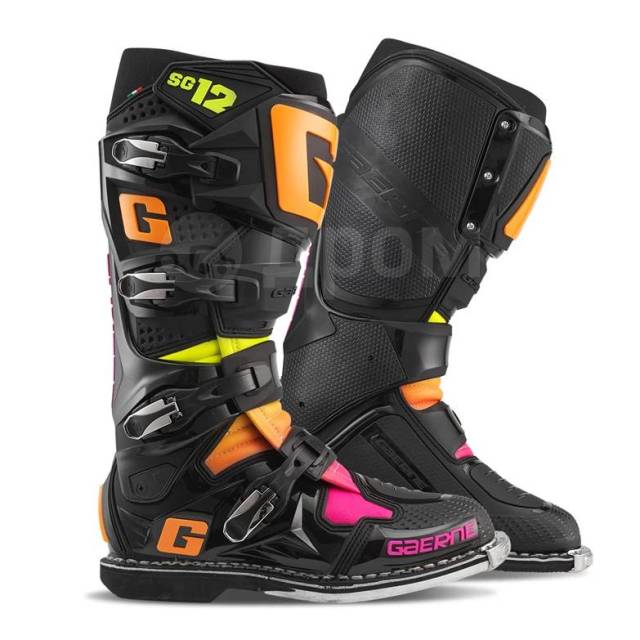  Gaerne SG-12 Black/Orange/Pink LE 44 