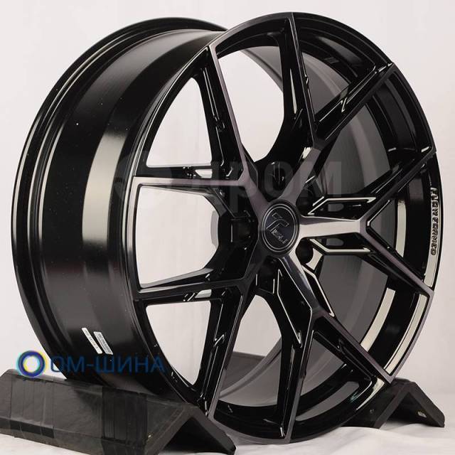 Колесный диск Tisli Hyperion H 10.0x20/5x112 D66.6 ET40 Gloss Black Brush With Dark Tint