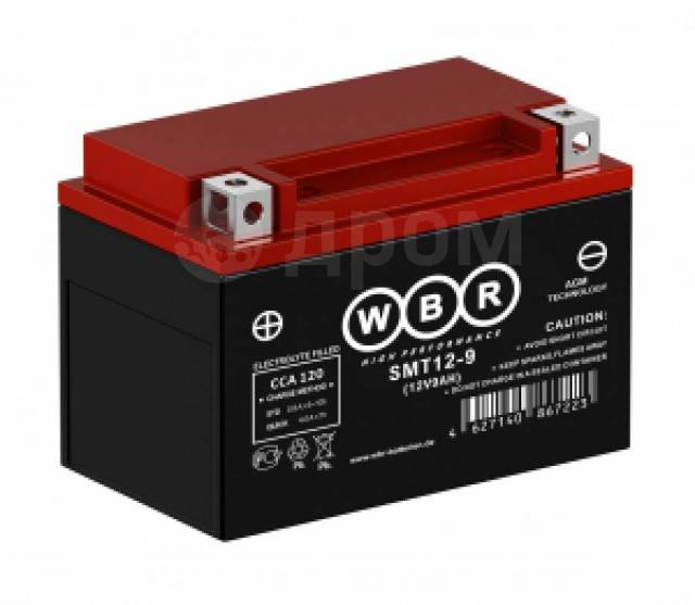  WBR  SMT 12-9 (12V9Ah)   (+-) 150*87*105 