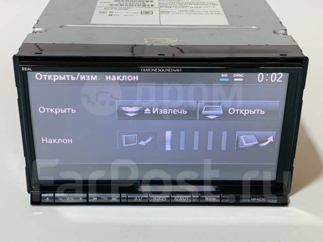 Diatone Sound Mitsubishi NR-MZ Русификация магнитолы