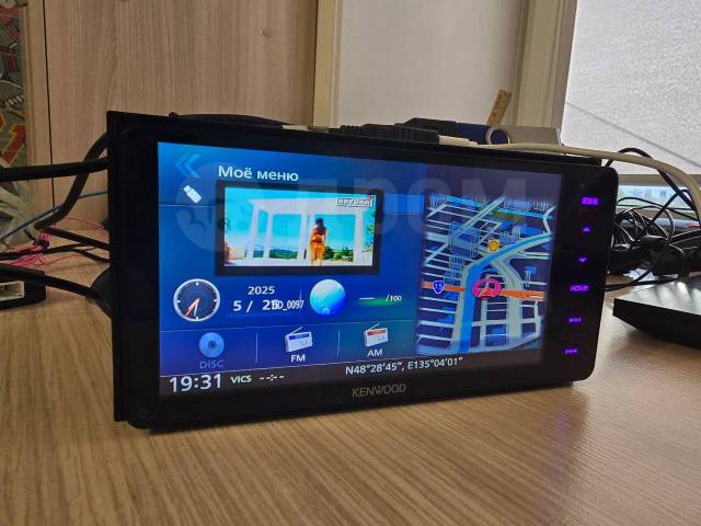 KENWOOD　MDV-M705 New Hilux] KENWOOD Colorful Navigation System MDV-M705W