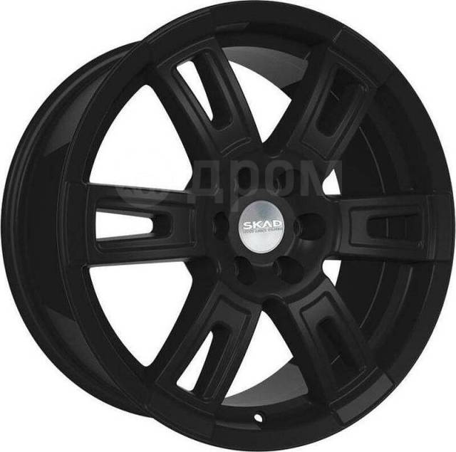 Скад Тор 8x18 6x139.7 ET 25 Dia 106.2 черный матовый