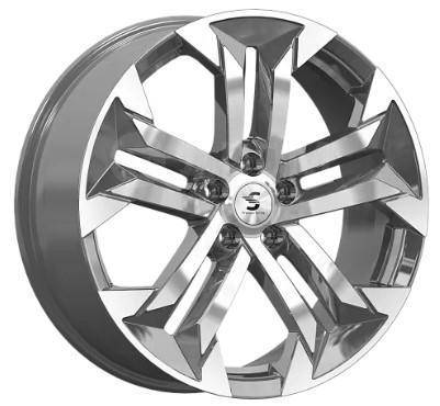 Литые диски КиК КР015 (Exeed TXL/VX) 7,5x19 5/108 ET36 d-65,1 Diamond Gloss Graphite (Арт.76950)