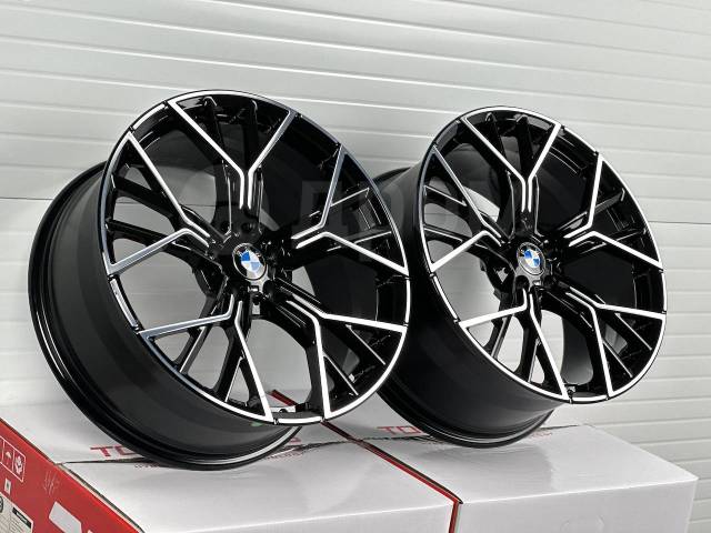Диски CN Forged 1222 20 8.5/9.5J 5X112 66.6 вес 11,9kg Black Machined Face