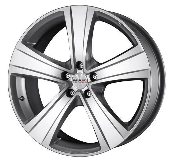 Литые диски MAK Fuoco 5 8,5x19 5/127 ET35 d-71,6 Hyper Silver (F8590FUS35C3Y)