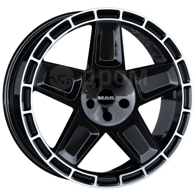 Литые диски Replay JT2 7,5x18 5/108 ET38 d-60,1 BKF (093790-990341001)