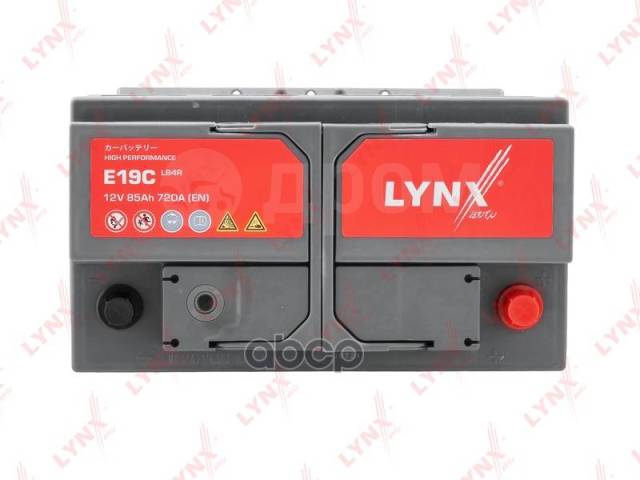  LB4R, 85 Ah, 720 A, , 314X174X174 ETN 58510R LYNXauto . E19C 