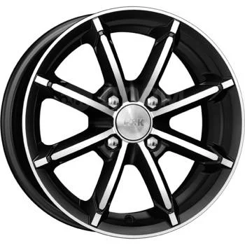 Диск колёсный R14 4x98 6J ET30 D58,6 K&K Sportline алмаз черный (КС603)