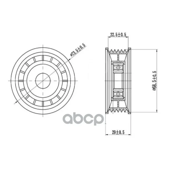 ����� ���������� ����� ��� �/� Ford Focus II (05-) 1.8i/2.0i (������ �����) Ford Focus II (05-) 1.8i/2.0i Trialli ���. CM1006 CM1006 �� �����