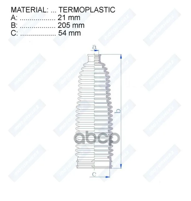 ������� ������� ����� Termoplastic (21*205*54) (Koyo-SMI) AUDI (L) Motorherz ���. RDZ0475MG RDZ0475MG �� �����