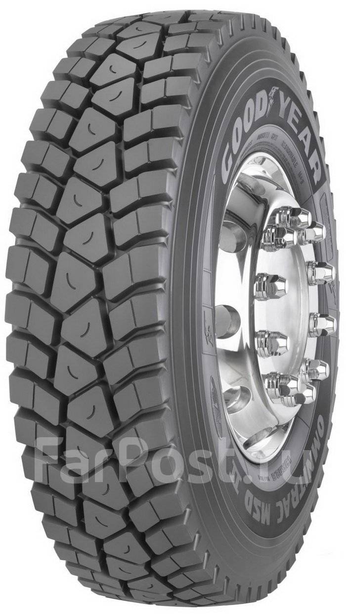 Автошина 12,00 R20 Goodyear Omnitrac_MSD_II 154/150K TT, 20