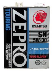   Idemitsu Zepro Touring 5W-30 SN 4 (1845-004) 4251-004 