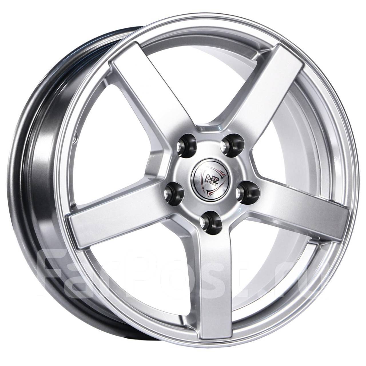 NZ Wheels R-02 7X17 5X108 ET 33 DIA 60.1 HS, 17