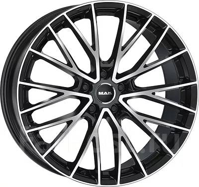 Литой диск Mak Speciale 8.5x19 5x112 ET25.0 D66.45 Black Mirror