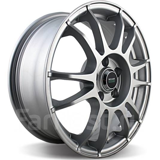 Megami MGM-3 6x15 5x100 ET 50 Dia 60.1 (BKF), 15", 1 шт, Ширина диска 6 ...
