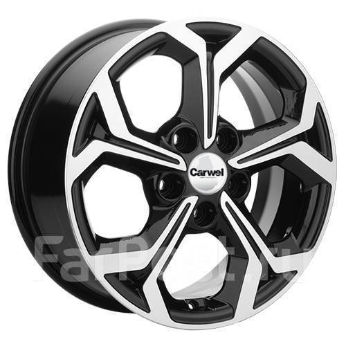 Диск колёсный R16 5x114,3 6,5J ET43 D67,1 Carwel Цада 1606 SLT