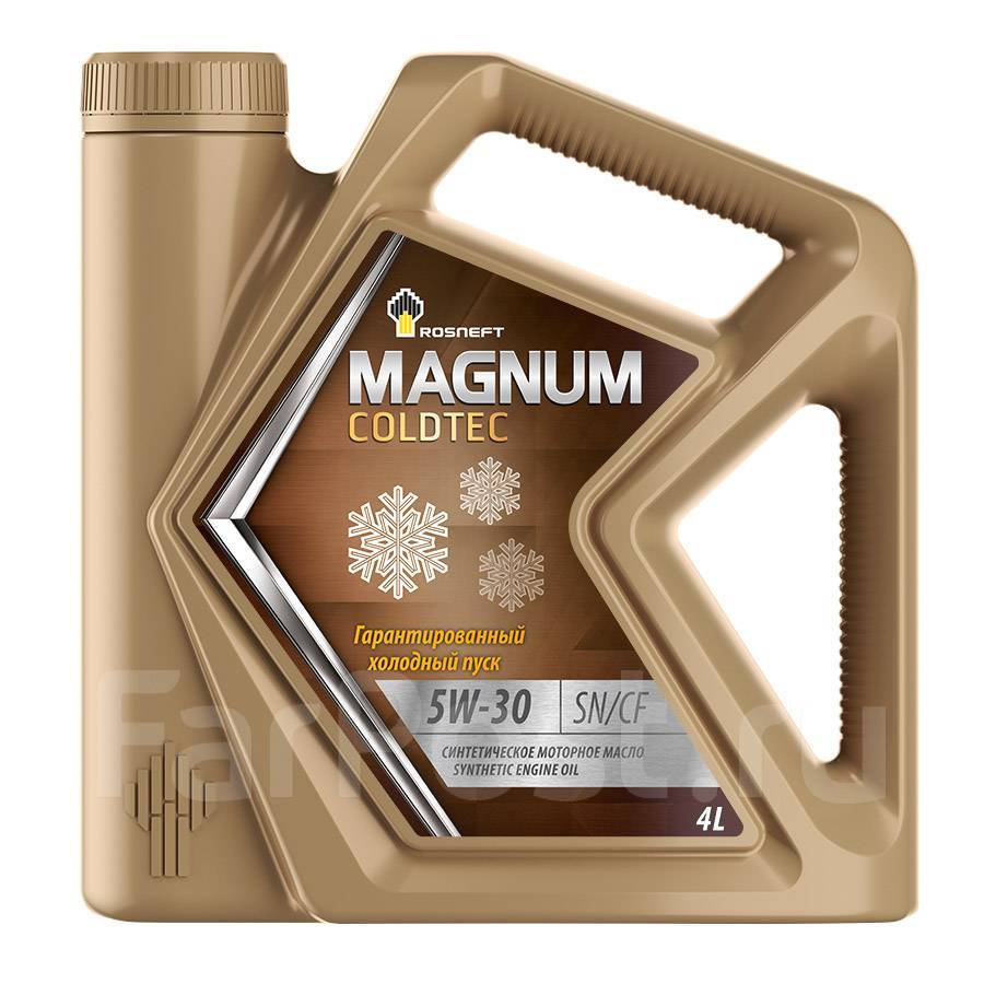 Масло синтетическое Magnum Goldtec 5W30 SN/CF 1л, 1,00 л. CF, SN, бензин,  дизель, 4-тактный, в наличии. Цена: 579₽ во Владивостоке