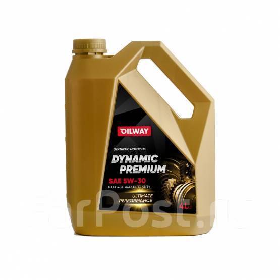 Масло моторное OilWay Dynamic Premium SAE 5W-30 API CI-4/SL Full ...