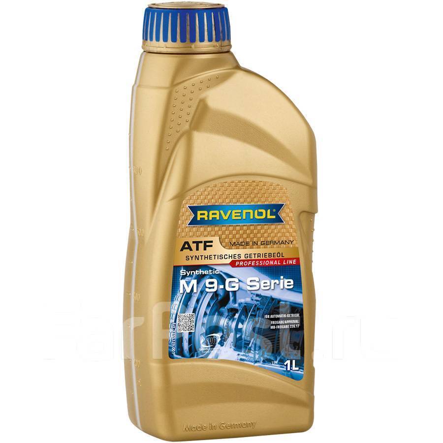 Трансмиссионное Масло Atf M 9-G Serie (4Л) (Второй Номер 4014835842427)  Ravenol арт. 1211139-004-01-999, синтетическое. Цена: 10 625₽ в Новосибирске