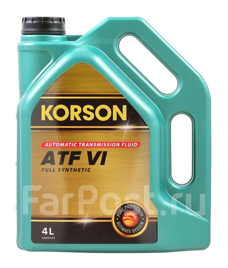 Авт. транс. синт. масло) ATF VI FULL Synthetic 1л Korson KS00121,  синтетическое, 1,00 л. в наличии. Цена: 965₽ в Петропавловске-Камчатском