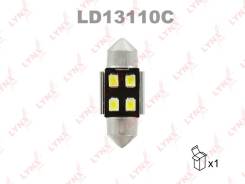   LED C10W T11x31 12V SV8,5-8 SMDx4 7000K CANbus LYNXauto LD13110C 